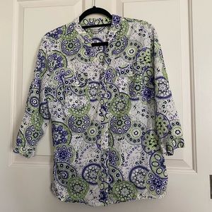Christopher & Banks Button Down Blouse